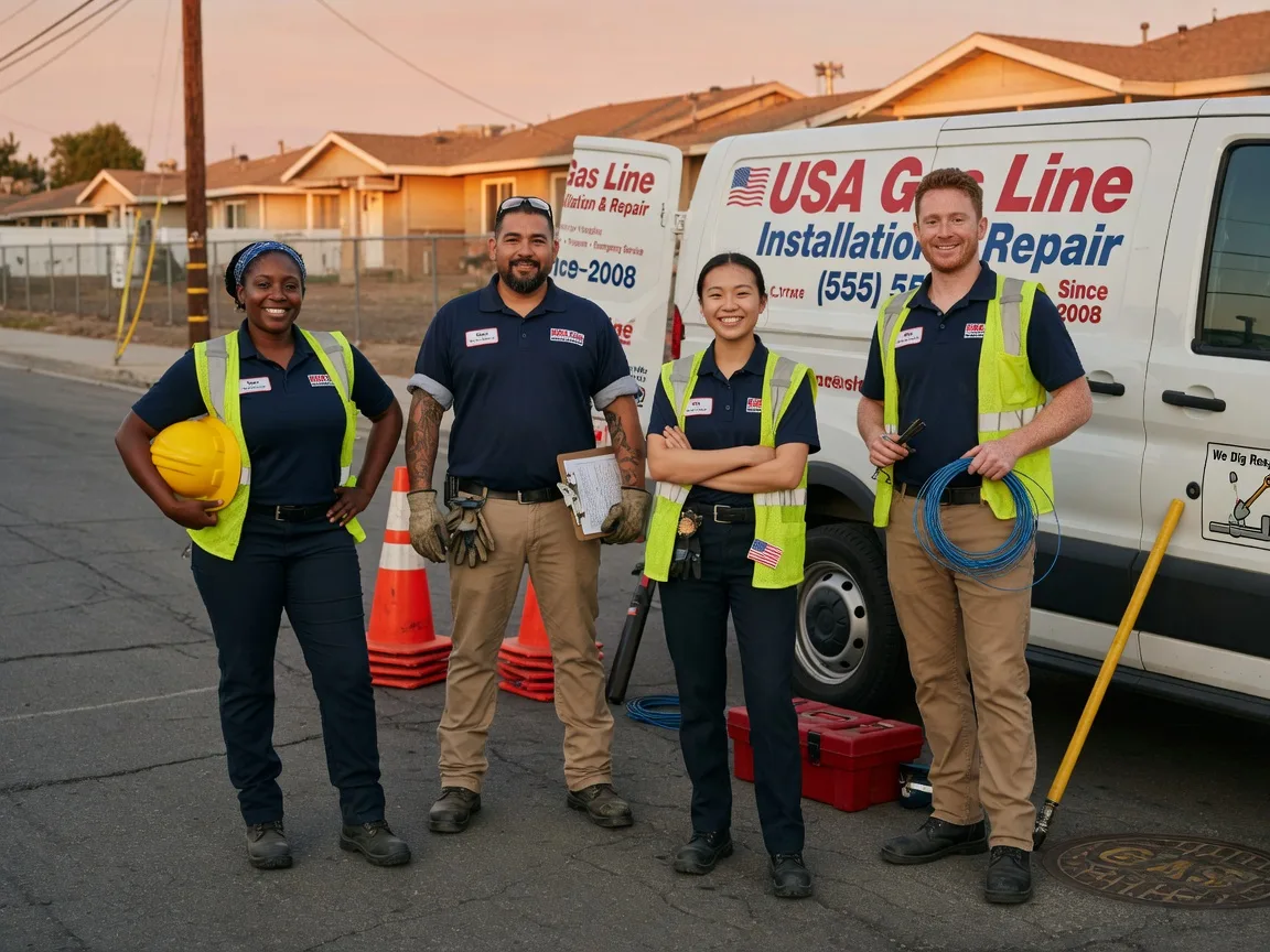 Gas Line Installation company in Hazleton, IA